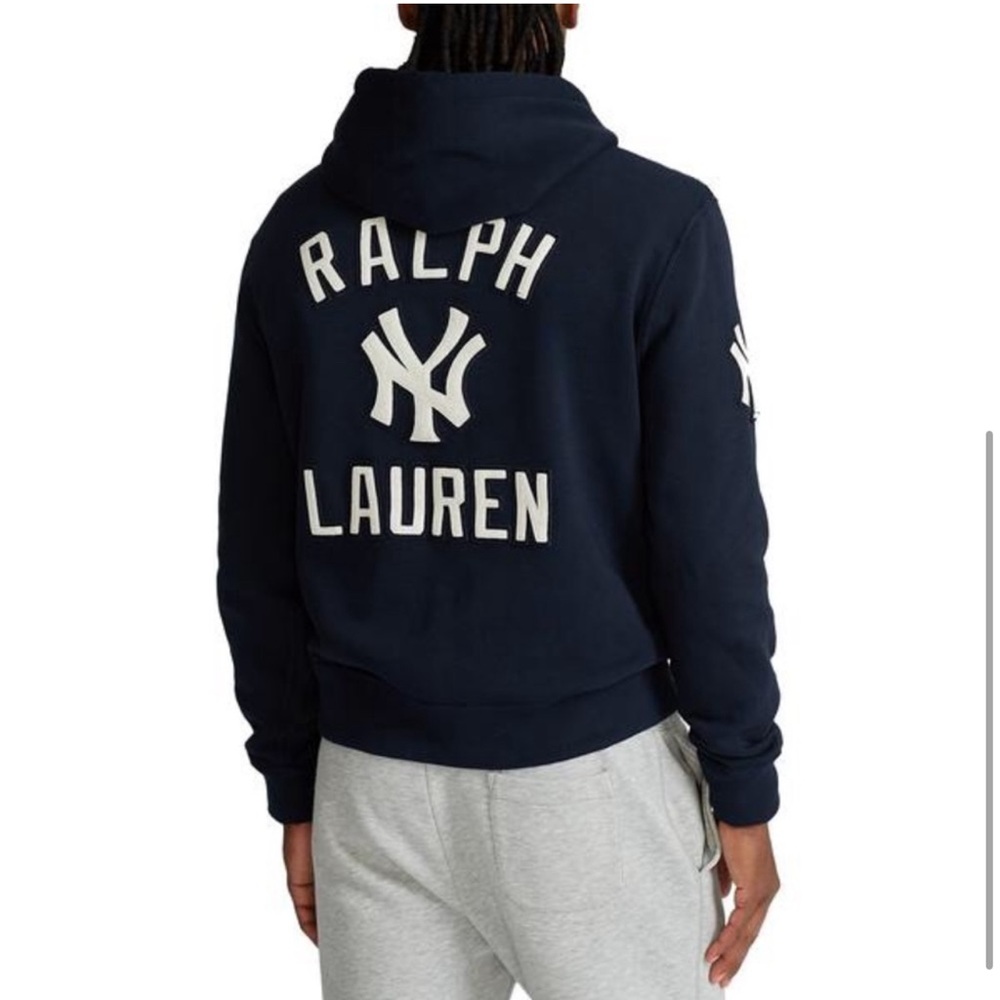 Polo Ralph Lauren Yankee Hoodie Navy XXL